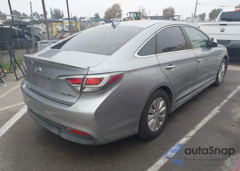 2017 Hyundai Sonata Hybrid Se from USA, damaged, VIN KMHE24L11HA055196